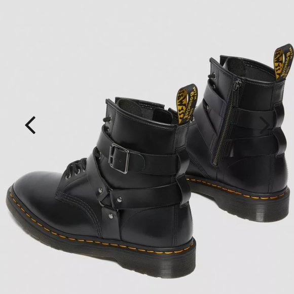 Dr Marten Genuine Leather Harness Boots sz 7 - Picture 5 of 14